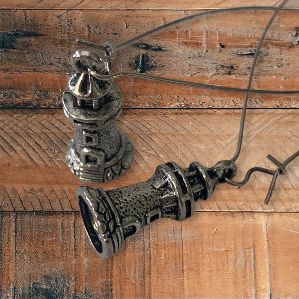 Earrings Lighthouse Dangle - image 4
